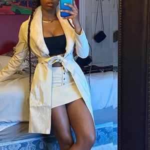 Trench Coat (XS) & Skirt (S)